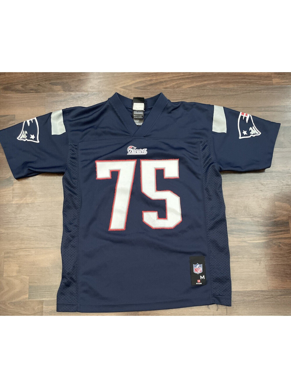 Nike Vince Wilfork New England Patriots #75 Jersey Youth Medium M 10/12 Kids